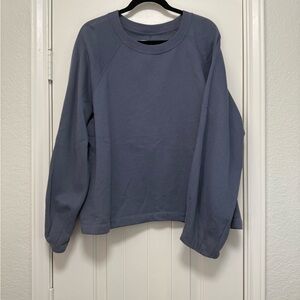 Abercrombie & Fitch Blue Gray Crewneck Sweater